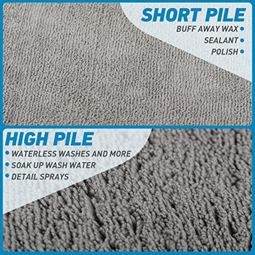 Microfiber Towels Gray for Cars - Image 4