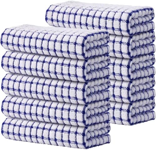 Kitinjoy Cotton 10 Pack Terry Kitchen Towels by Kitinjoy