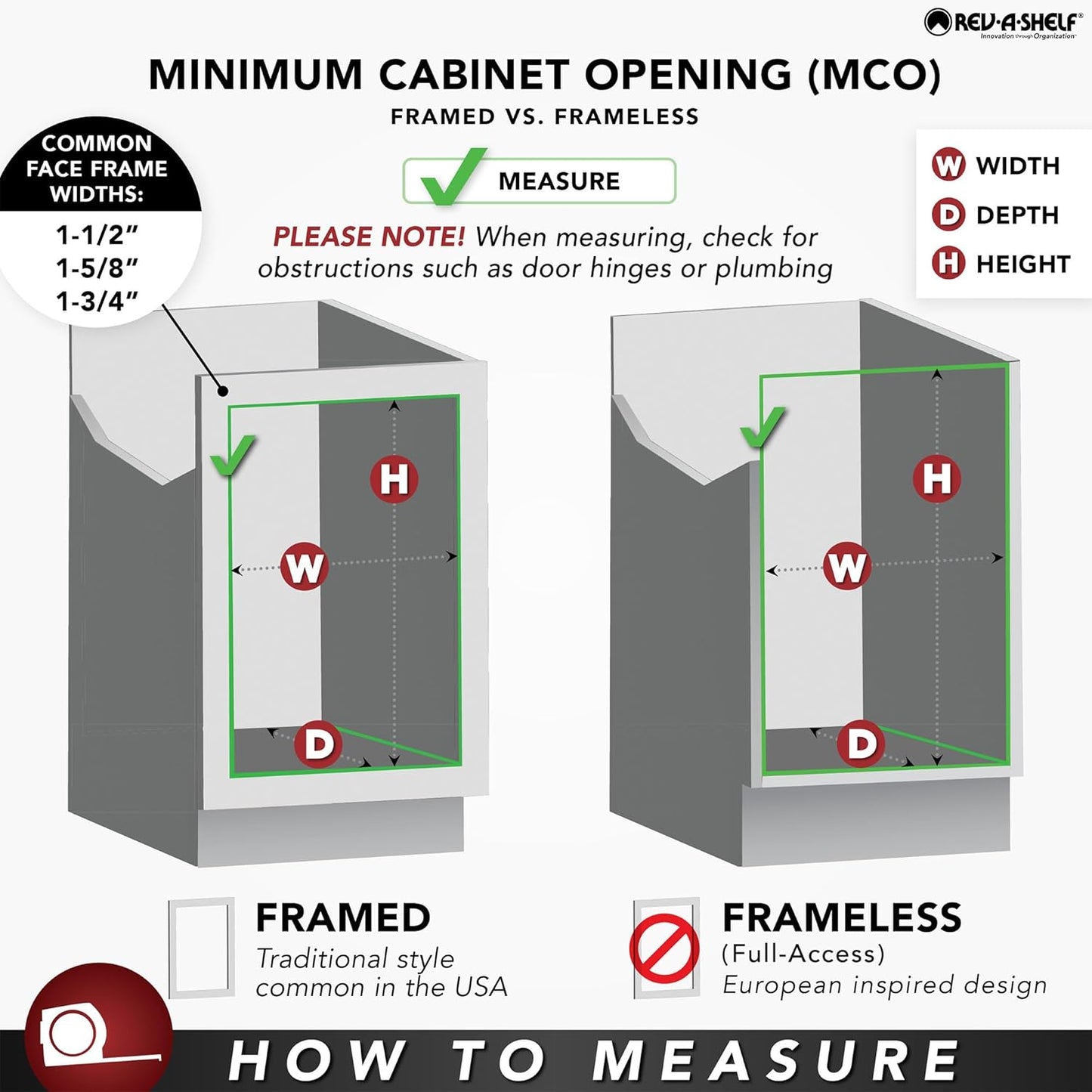 Rev-A-Shelf 53WC-1527SCDM-213 Double 27 Quart Pull-Out, Orion Gray