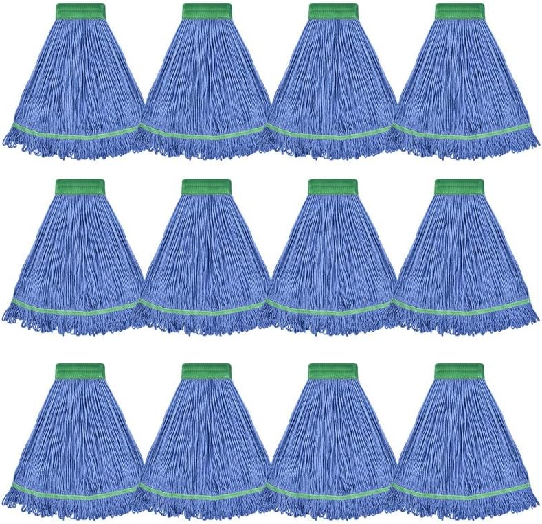 Onesimus 18 oz Heavy Duty Mop Head Replacement, 5 Inch Headband by Unknown