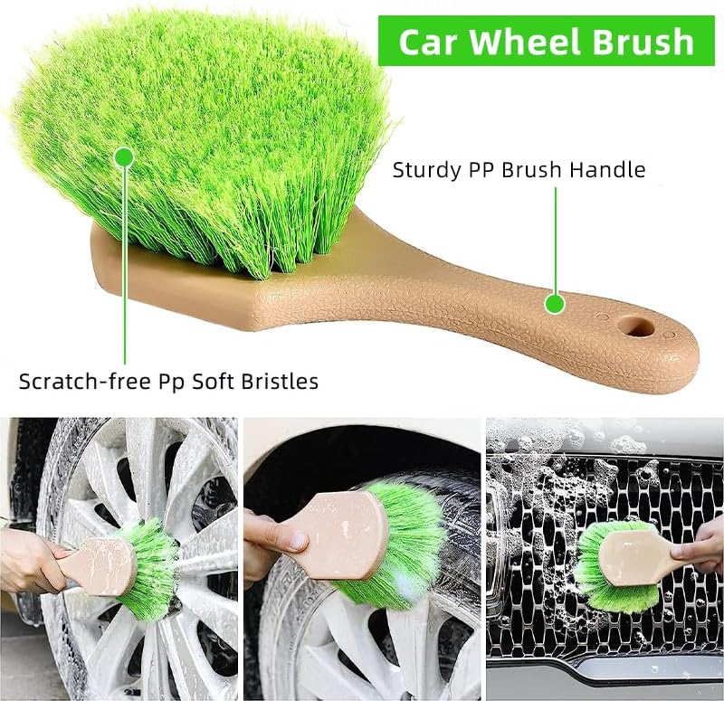 62" Car Wash Brush with Long Handle Chenille Microfiber Car Wash Mop Mitt - Image 6