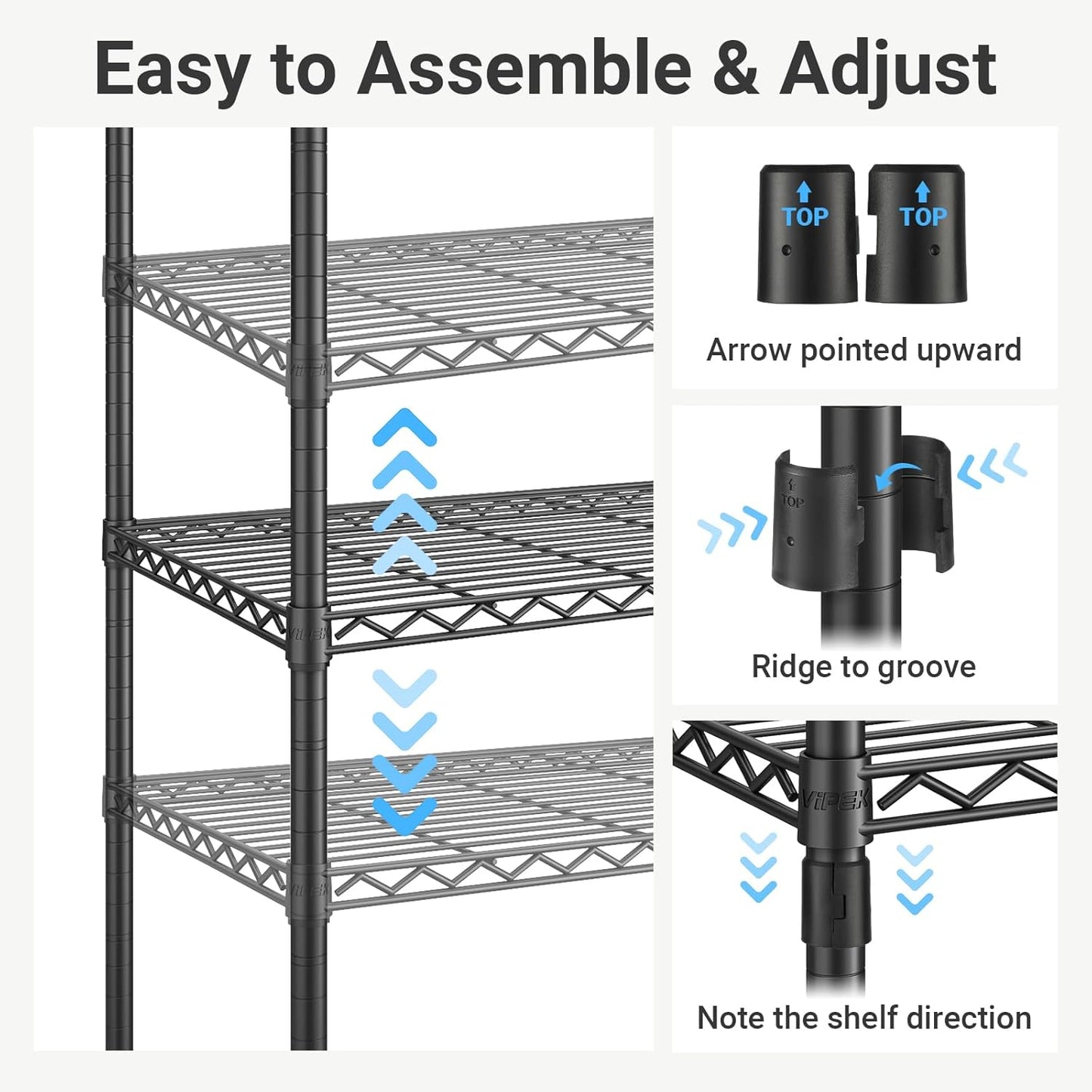 VIPEK V5C Covered Clothes Rack Heavy Duty Portable Closet Wardrobe, Freestanding White Metal Clothing Rack with Black Dustproof Cover, Adjustable Custom Closet Rack, 57.9"L x 17.3"W x 76.4"H (Medium)