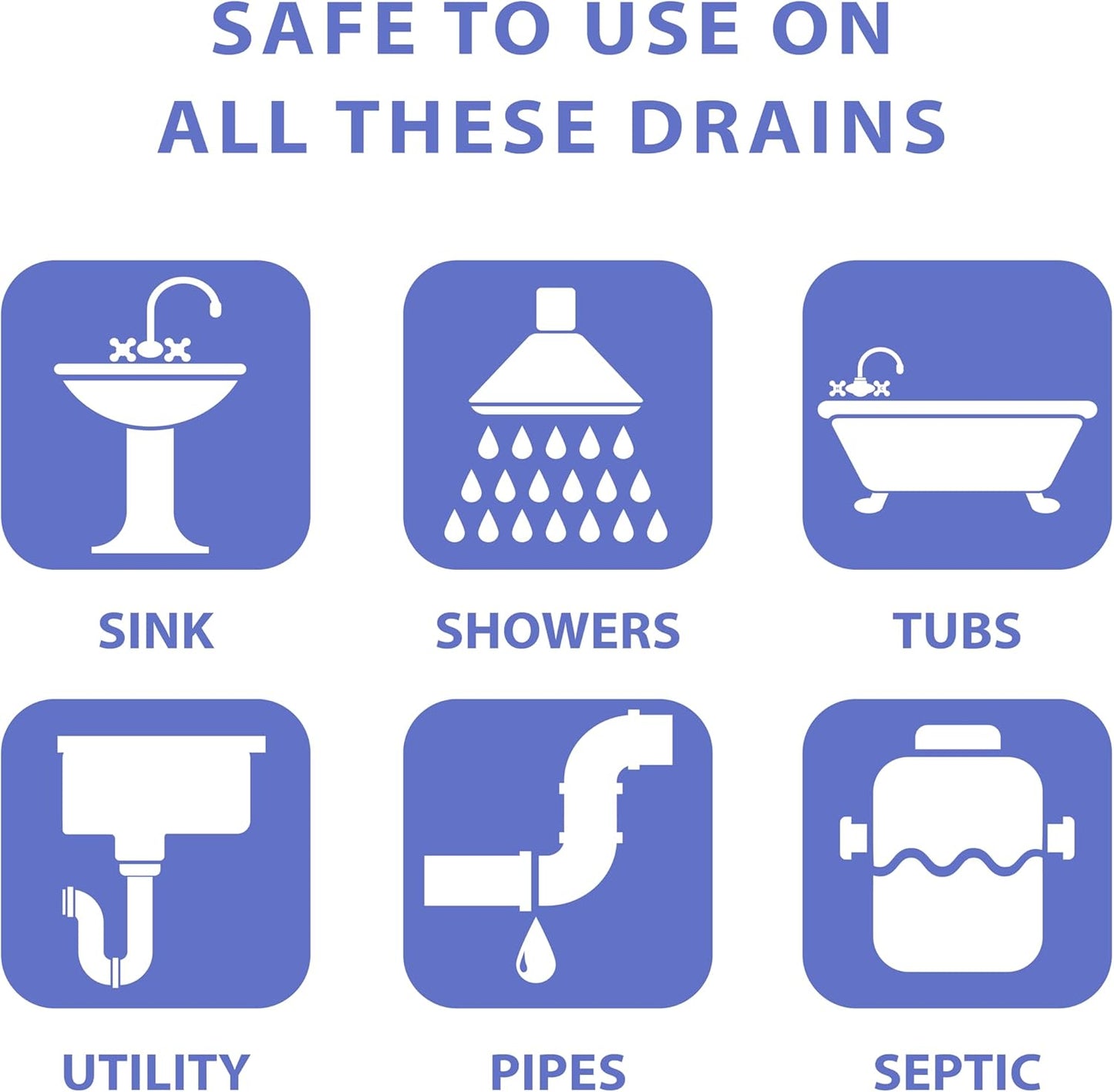 SANI 360° Sani Sticks Drain Cleaner and Deodorizer, 48 Count, Lemon Scent Enzyme Pipe Cleaners, Eliminate Odors, Prevent Clogged Drains, Safe for Sinks, Bathtub Drains, Septic Tanks
