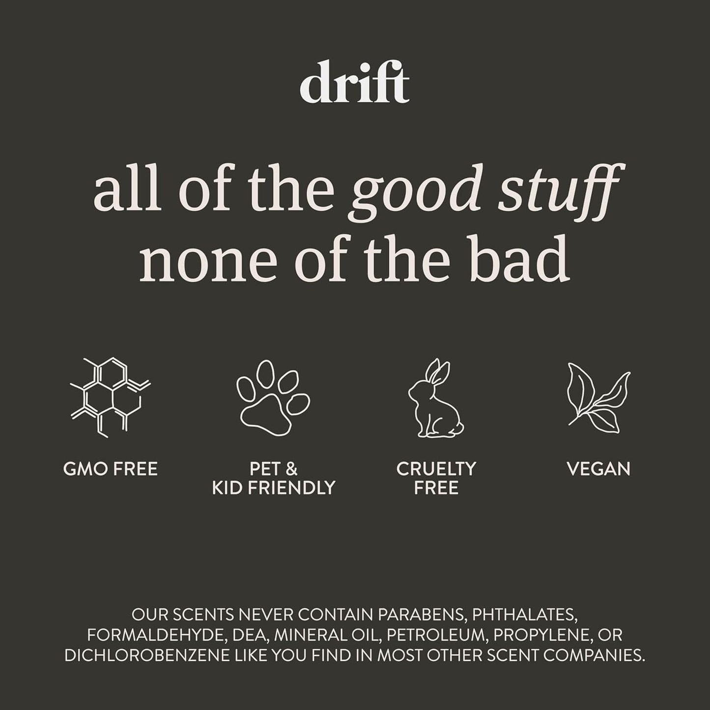 Drift Car Air Freshener - The Original Wood Air Freshener - Car Odor Eliminator - Long Lasting Scent - Auto Accessories - Metal Clip - Essential Oils - Clean Ingredients - Grove Scent Starter Kit