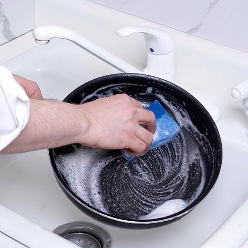 Superio Non-Scratch Cellulose Sponge Kitchen Scrub Sponges - Image 4