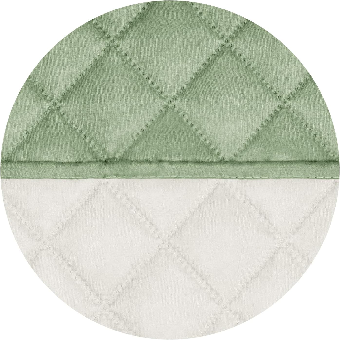 PureFit Reversible Quilted Sofa Cover, Water Resistant Slipcover Furniture Protector, Washable Couch Cover with Non Slip and Elastic Straps for Kids, Dogs, Pets (Recliner, Sage Green/Ivory)