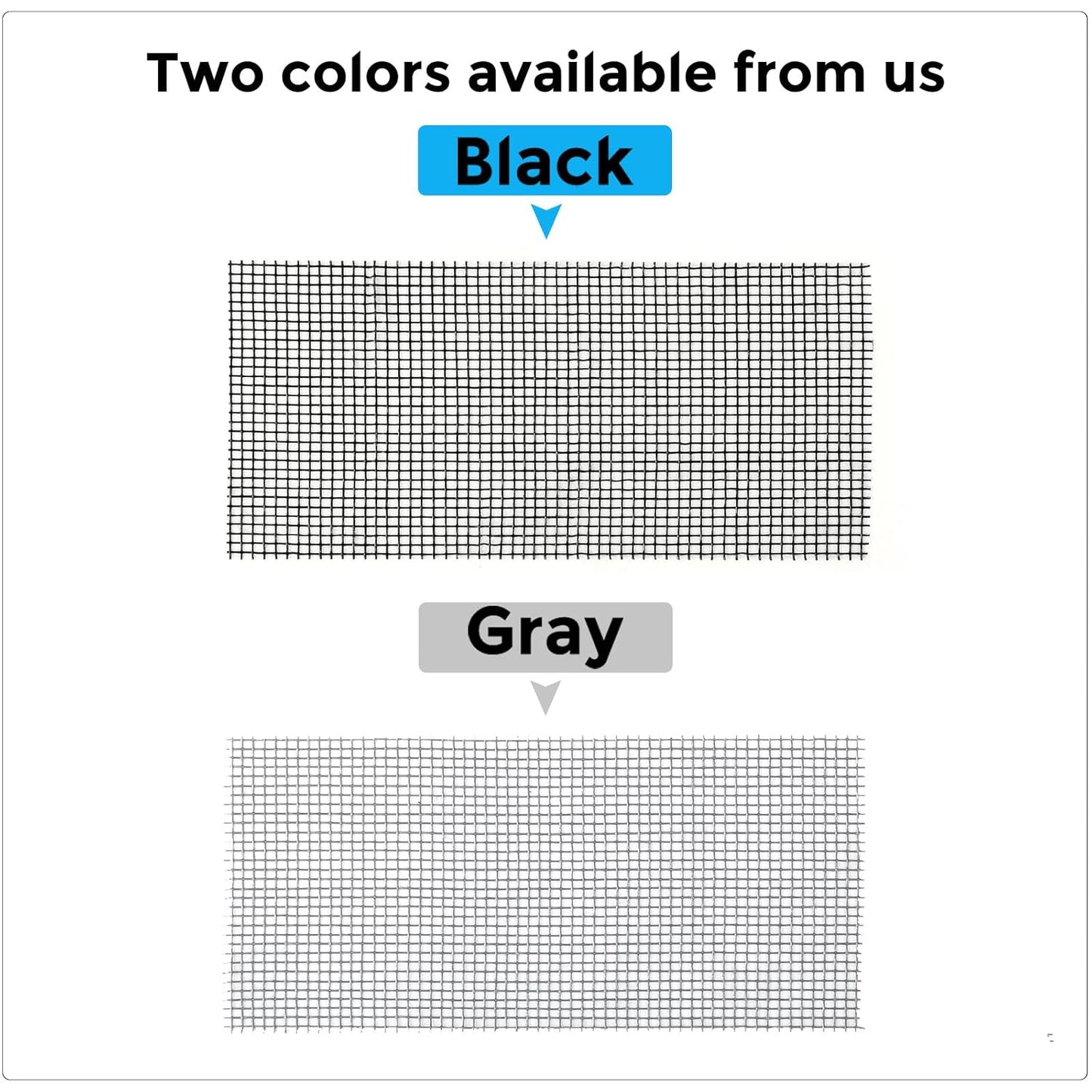 Black Window Screen Repair Tape, 3IN X 25FT (300IN) Screen Repair Kit for Windows or Doors, Strong Adhesive Patch Kit Fiberglass Mesh Tape