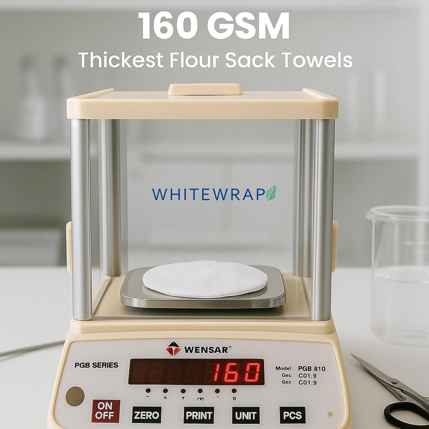 Flour Sack Towels| Tea Towel for Crafts| Kitchen Dish Cotton Blank Towel for Embroidery |Baking Bread Proofing Linen Cover| Thick Absorbent Quick Dry| 6 Pack 18"x28" White