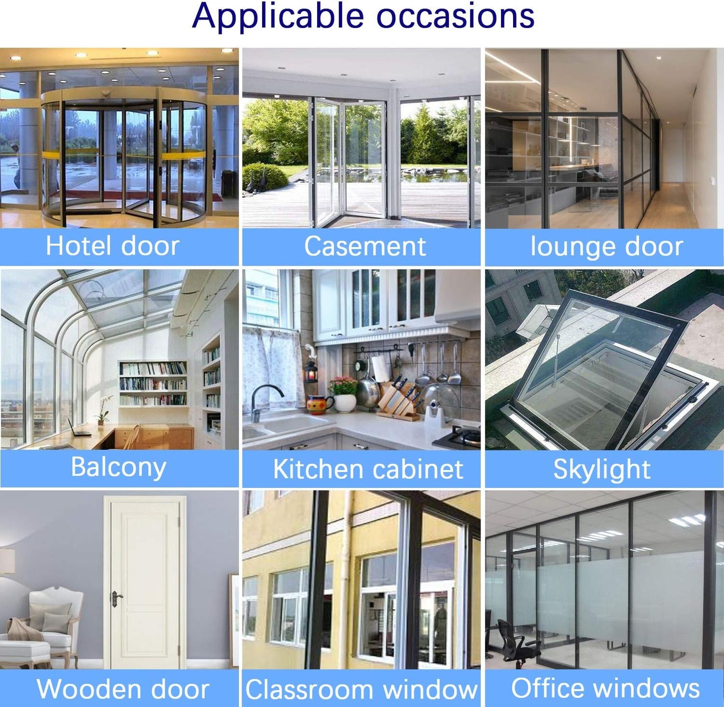 TAROSE Weather Stripping, 33 Feet Weather Seal Strip, Adhesive Silicone Tape (Transparent, 35MM) for Door, Window, Shower Door