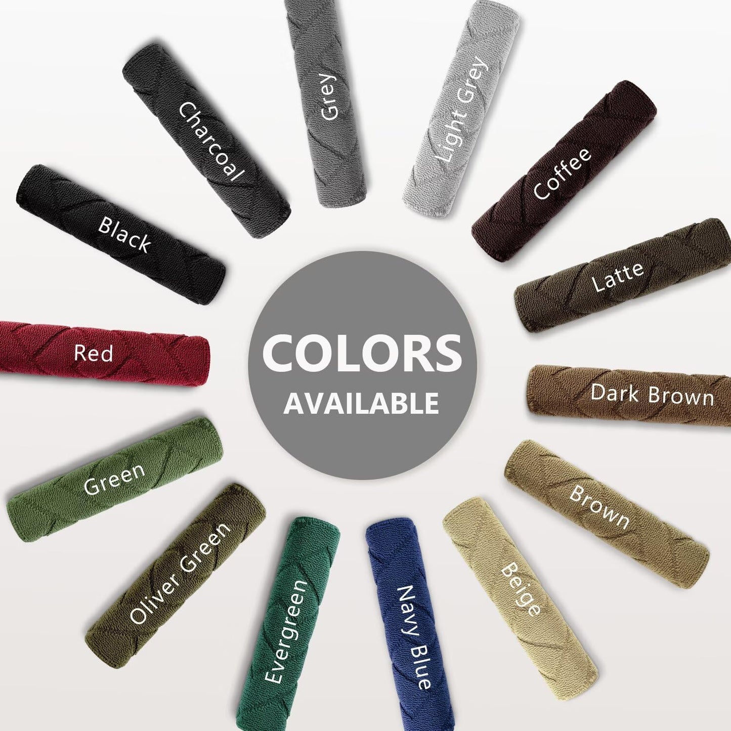 hicorfe Front Door Mat Outside Entrance,36"x59" Absorbent Muddy Dirt Resist Welcome Door Mats Outdoor Indoor,Stain and Fade Resistant,Non Slip Backing Entry Mat Doormat for Entryway(Charcoal)