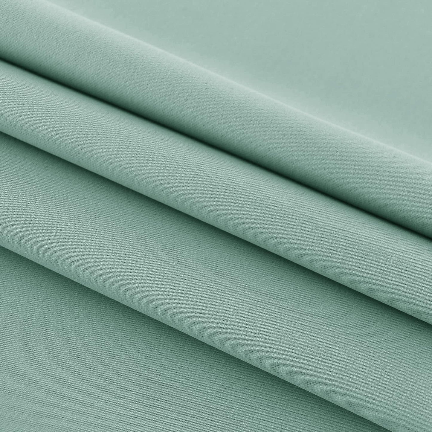 DWCN French Door Curtains – Rod Pocket Thermal Blackout Curtain for Doors with Glass Window, Kitchen and Patio Doors for Privacy, 25 X 72 Inches Long, 1 Curtain Panel with Tieback, Light Sage