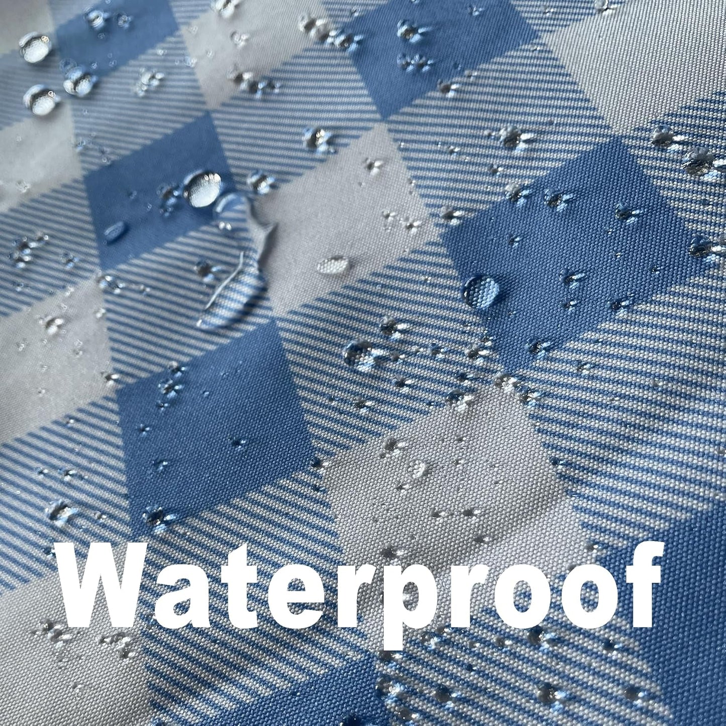 Classic Gingham Buffalo Tablecloth Fabric - Oblong 58x144 Inch Water Proof Checkered Table Cloth for Indoor Outdoor - Table Cover for Birthday, Picnics, BBQs, and Parties