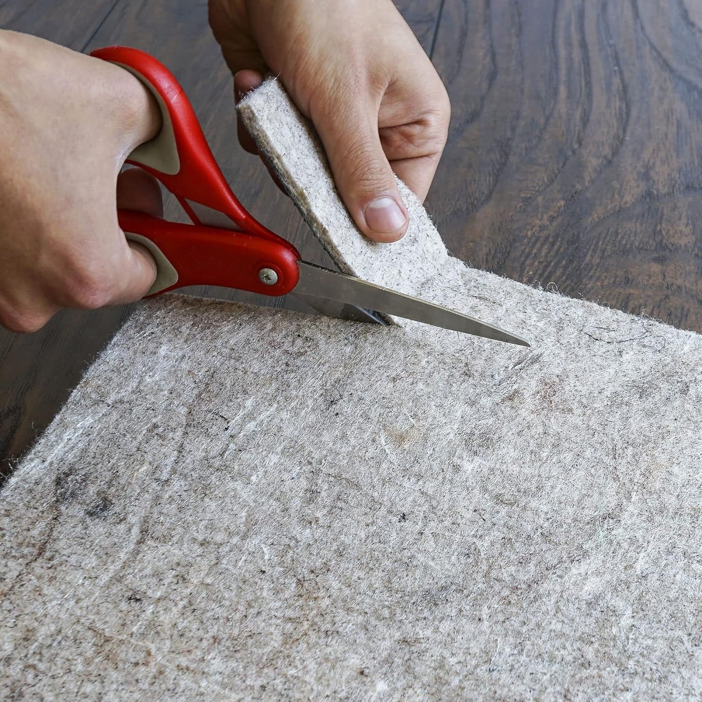 RUGPADUSA - Dual Surface - 2'x5' - 1/8" Thick - Felt + Rubber - Non-Slip Backing Rug Pad - Adds Low-Profile Comfort and Protection